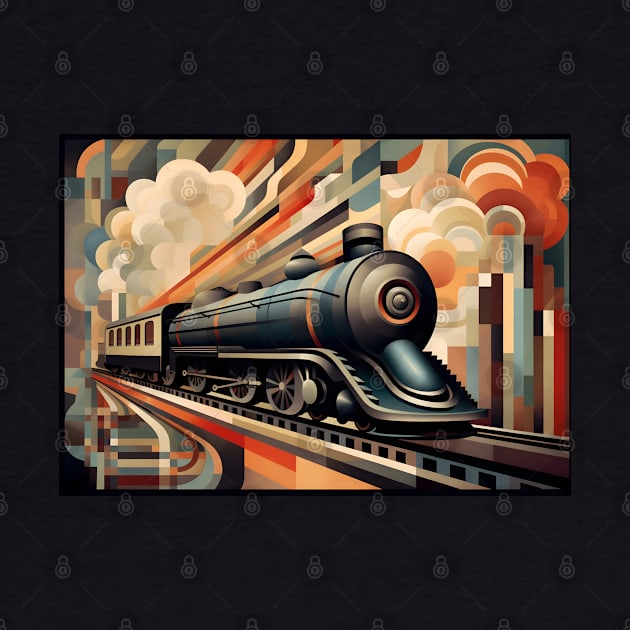 I like trains, Art Deco by Trains Travel and Architecture